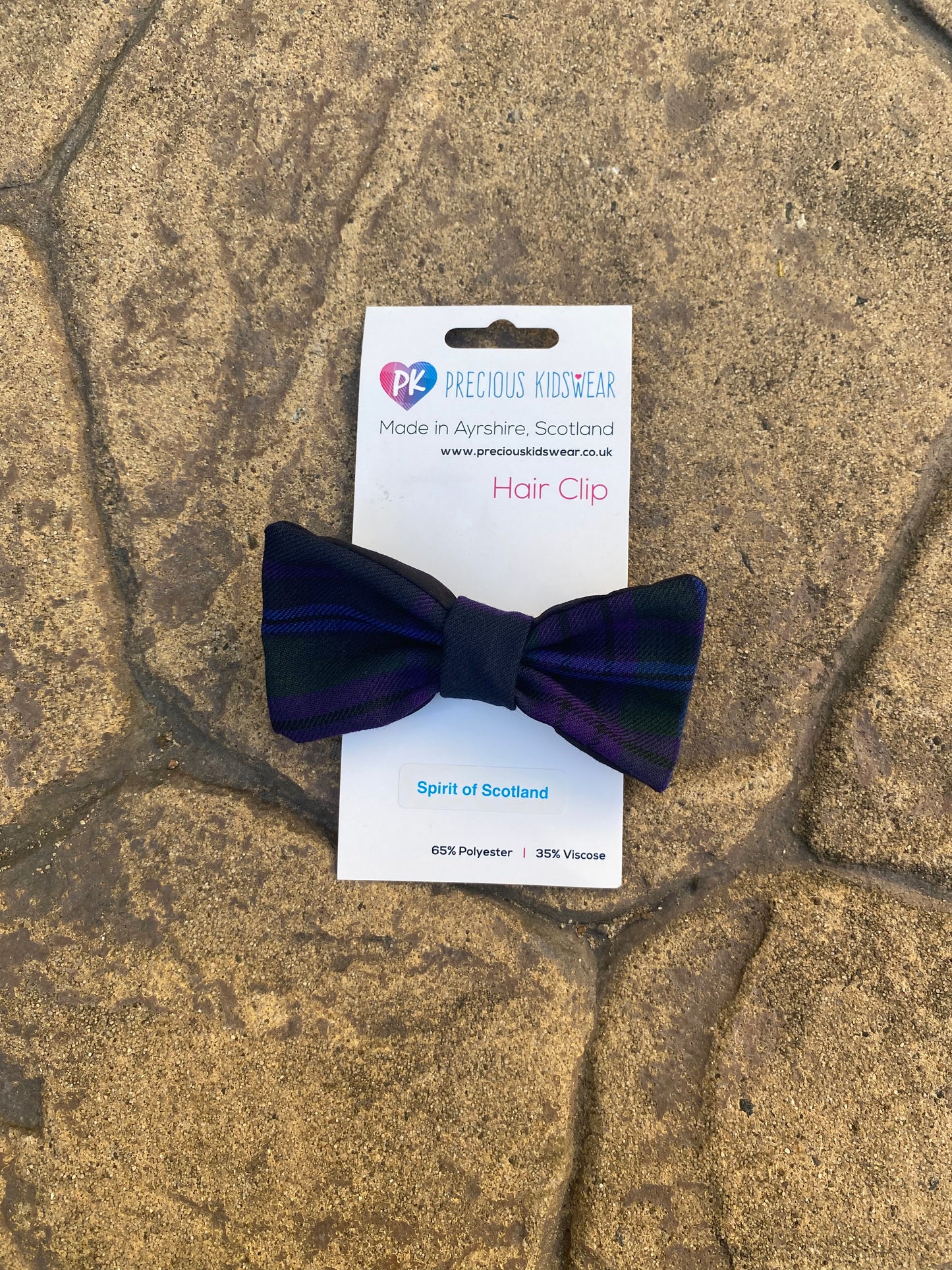 Spirit of Scotland Tartan Hair Bow