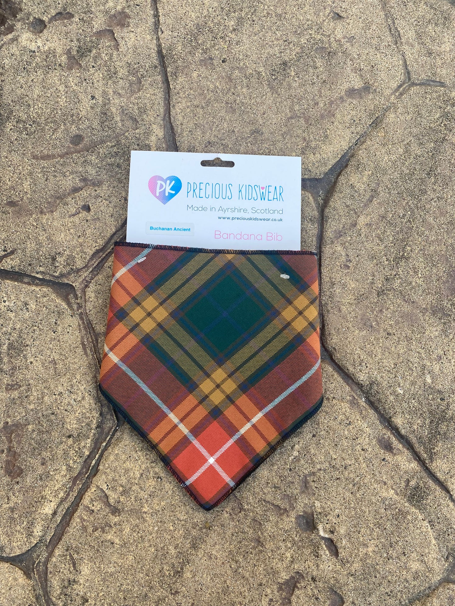 Buchanan Ancient Tartan Bib
