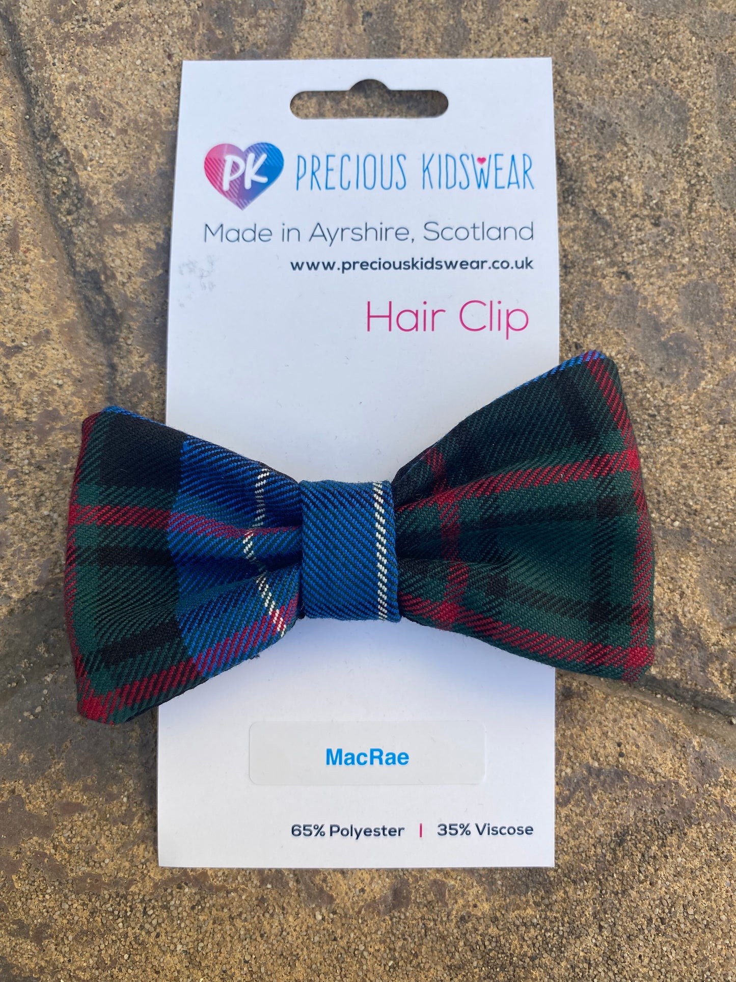 MacRae Tartan Hair Bow