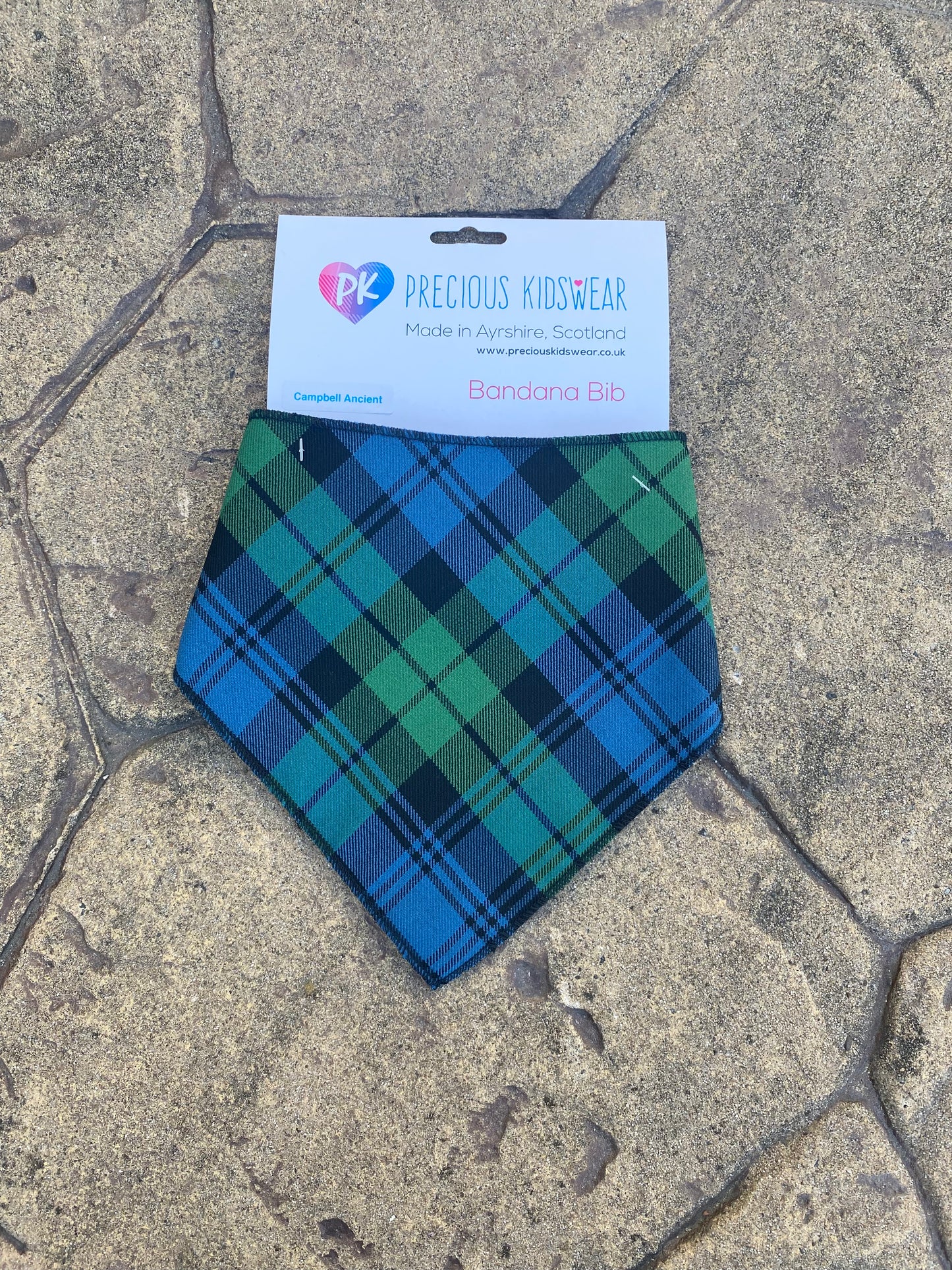 Campbell Tartan Bib