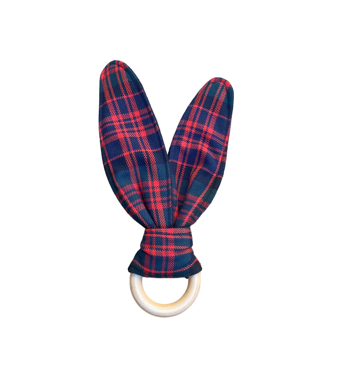 MacDonald Tartan Bunny Ear Teether