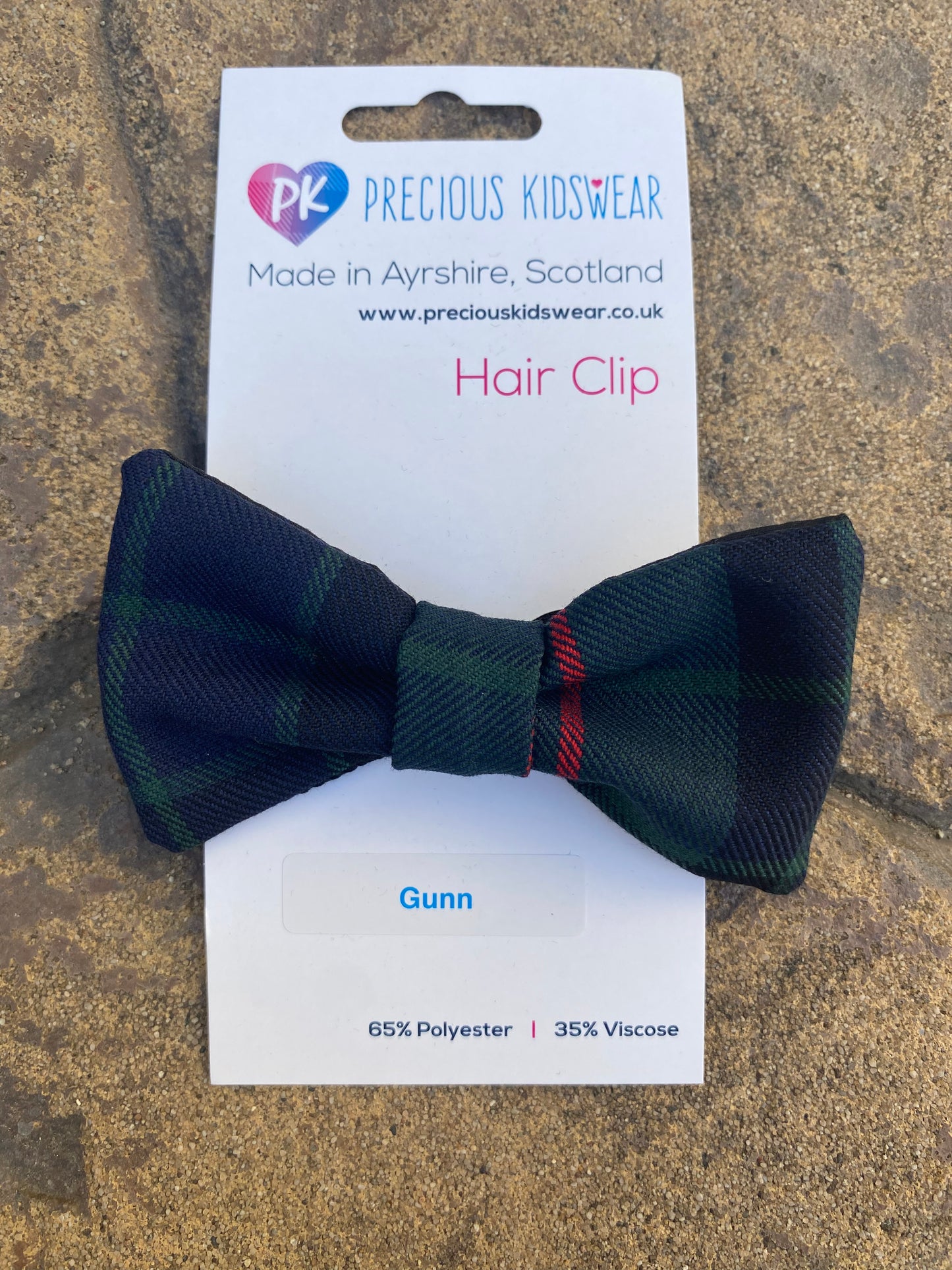Gunn Tartan Hair Bow