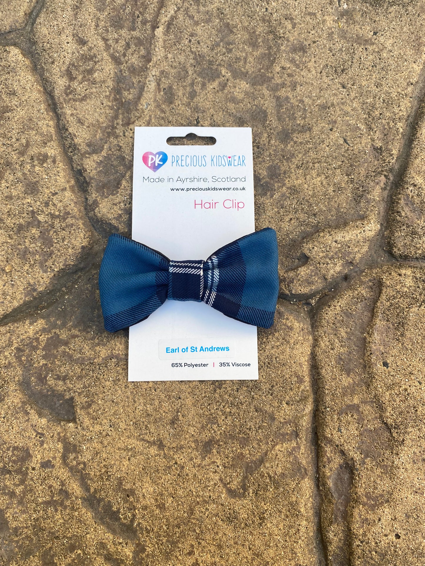 St Andrews Tartan Hair Bow