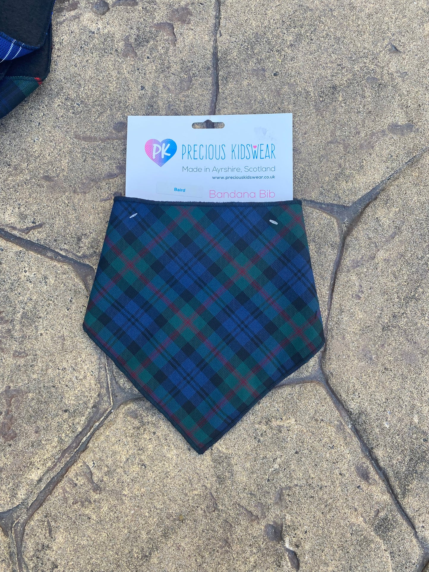 Baird Tartan Bib