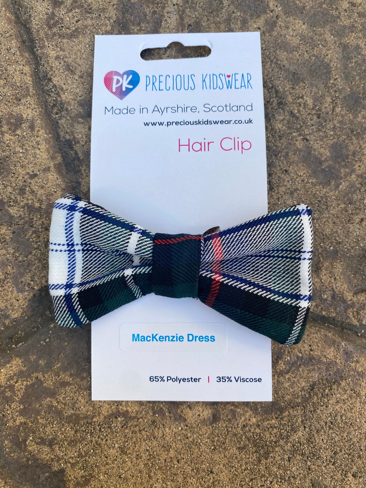 MacKenzie Dress Tartan Hair Bow