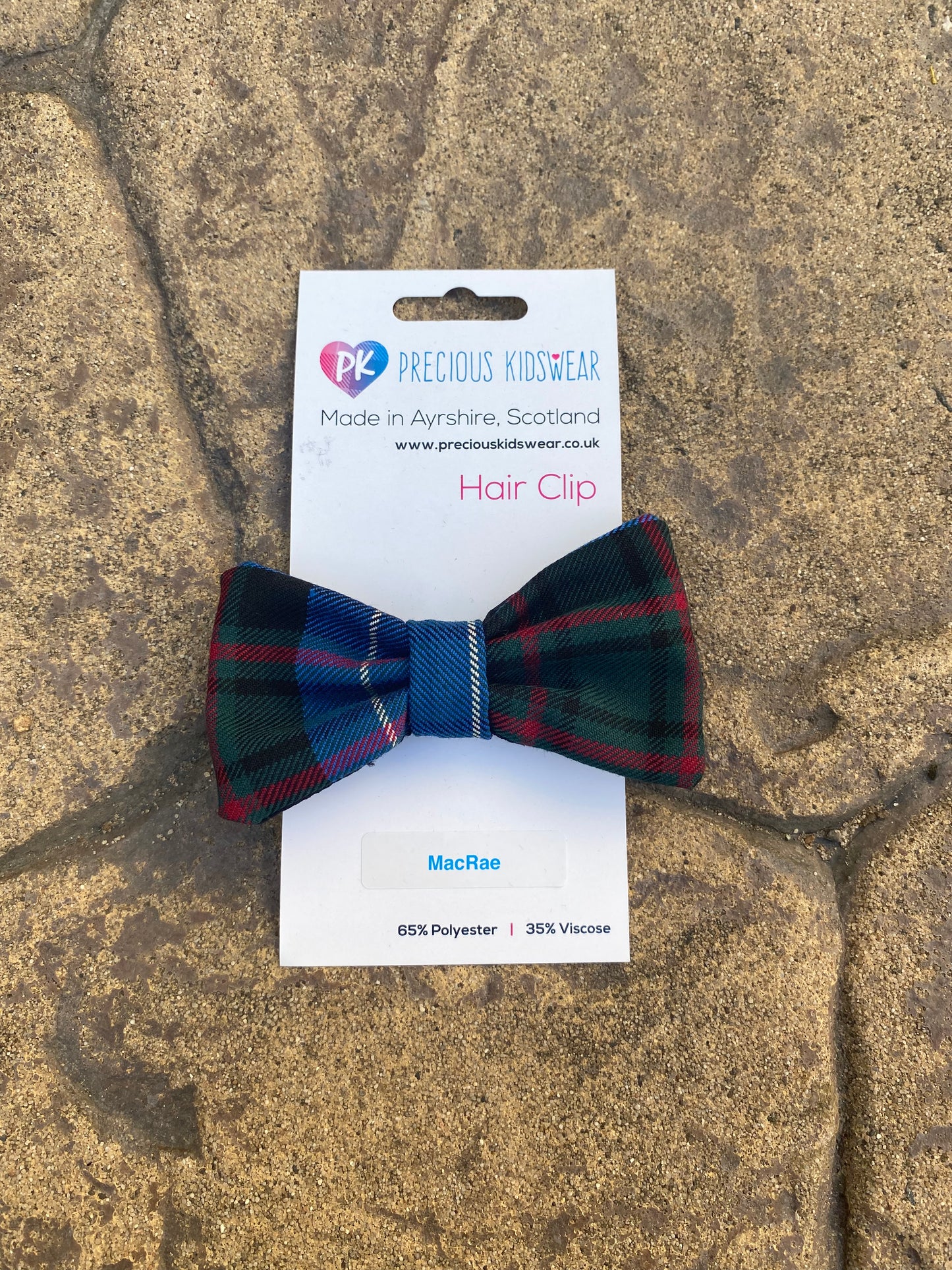 MacRae Tartan Hair Bow