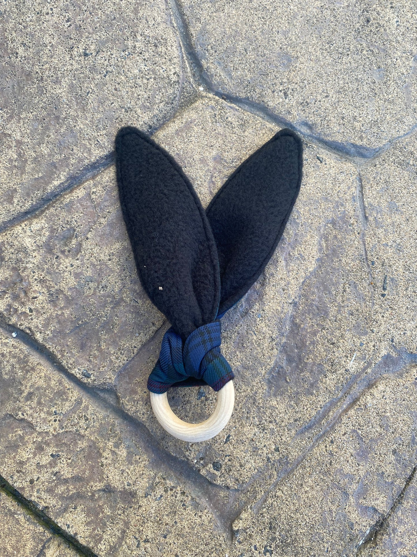 Baird Tartan Bunny Ear Teether