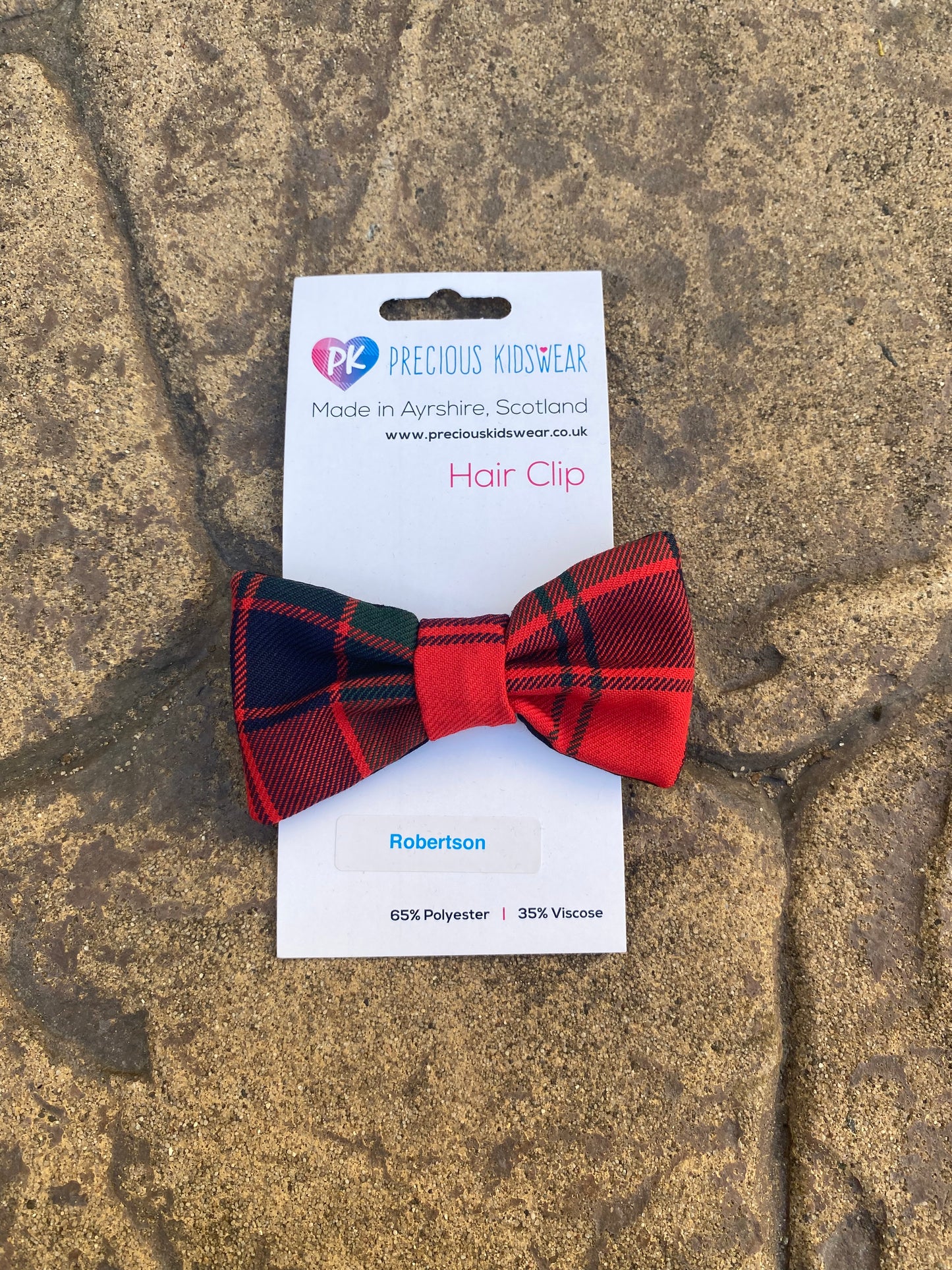 Robertson Tartan Hair Bow