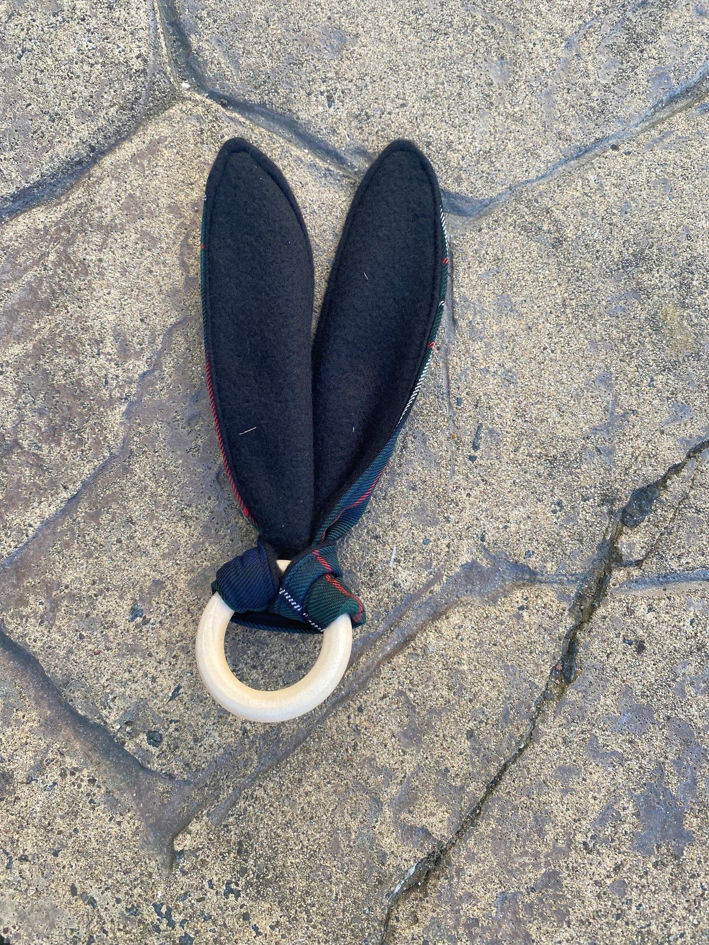 Ferguson Tartan Bunny Ear Teether