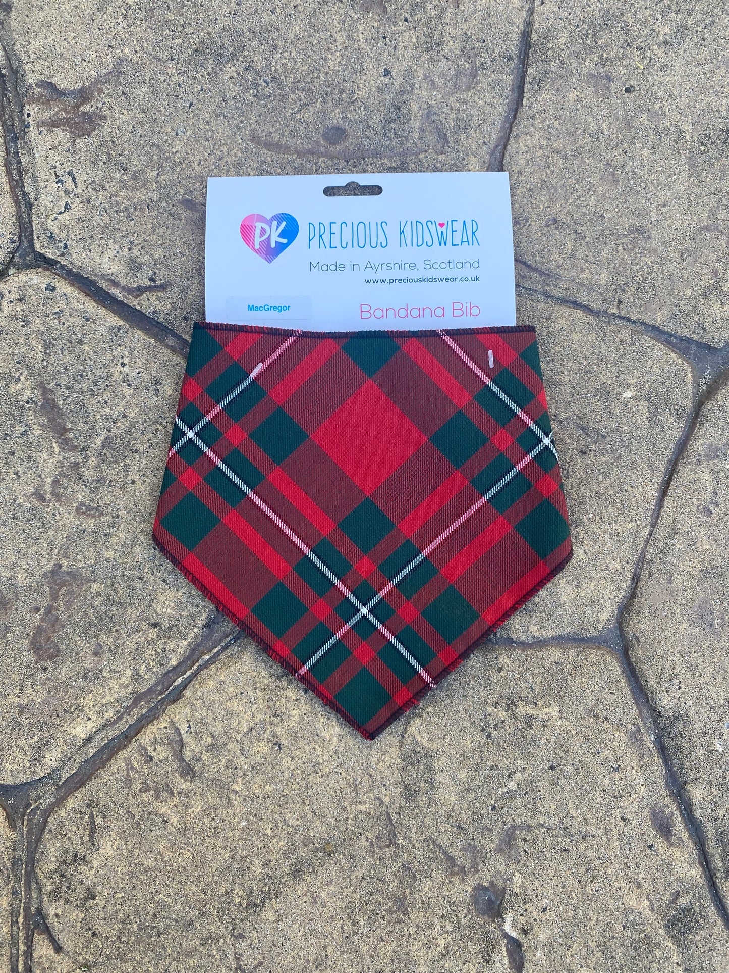 MacGregor Tartan Bib