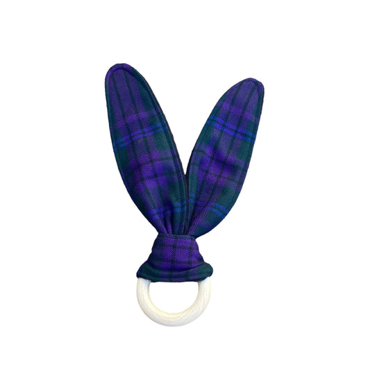 Spirit of Scotland Tartan Bunny Ear Teether