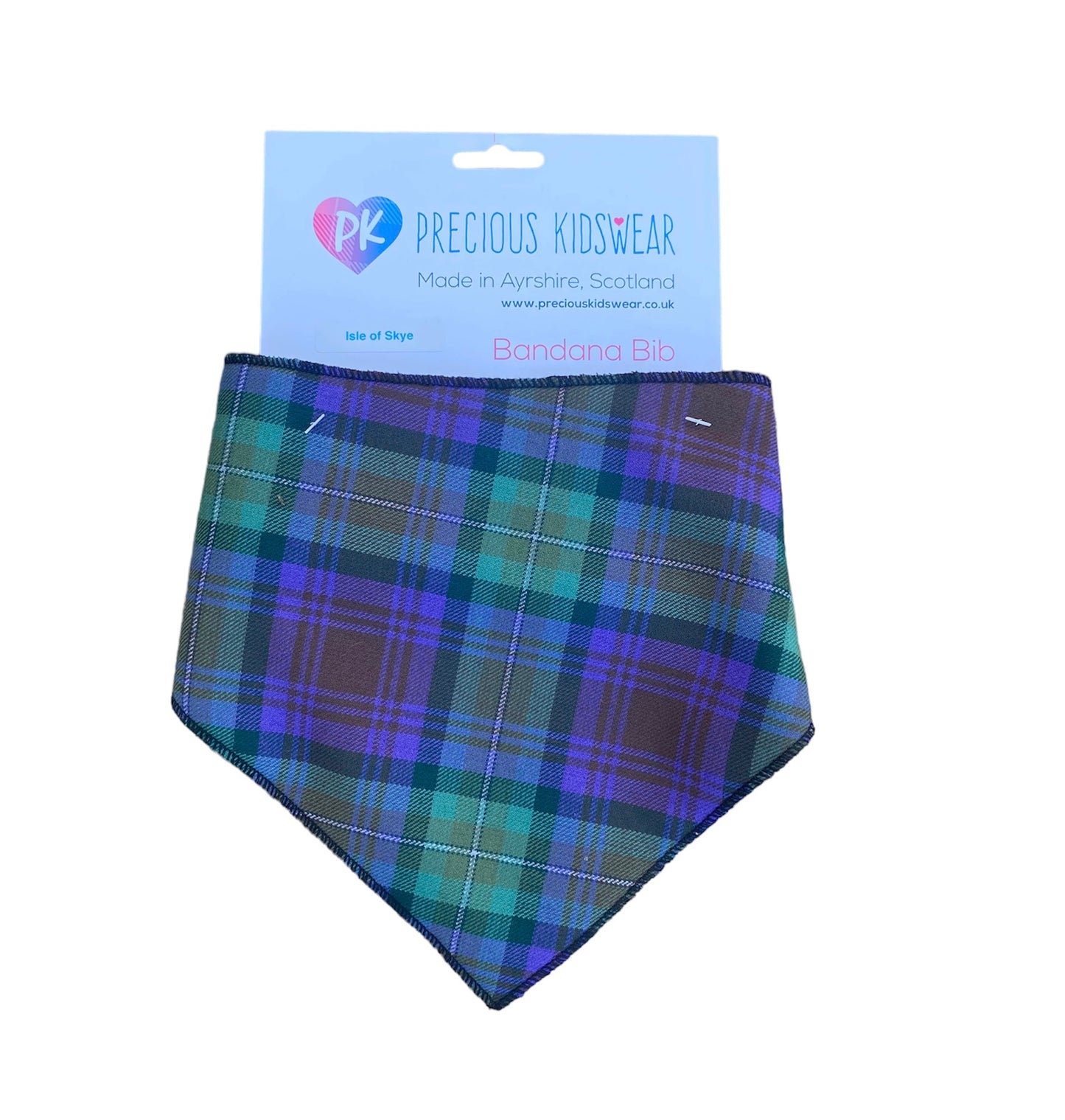 Isle of Skye Tartan Bib
