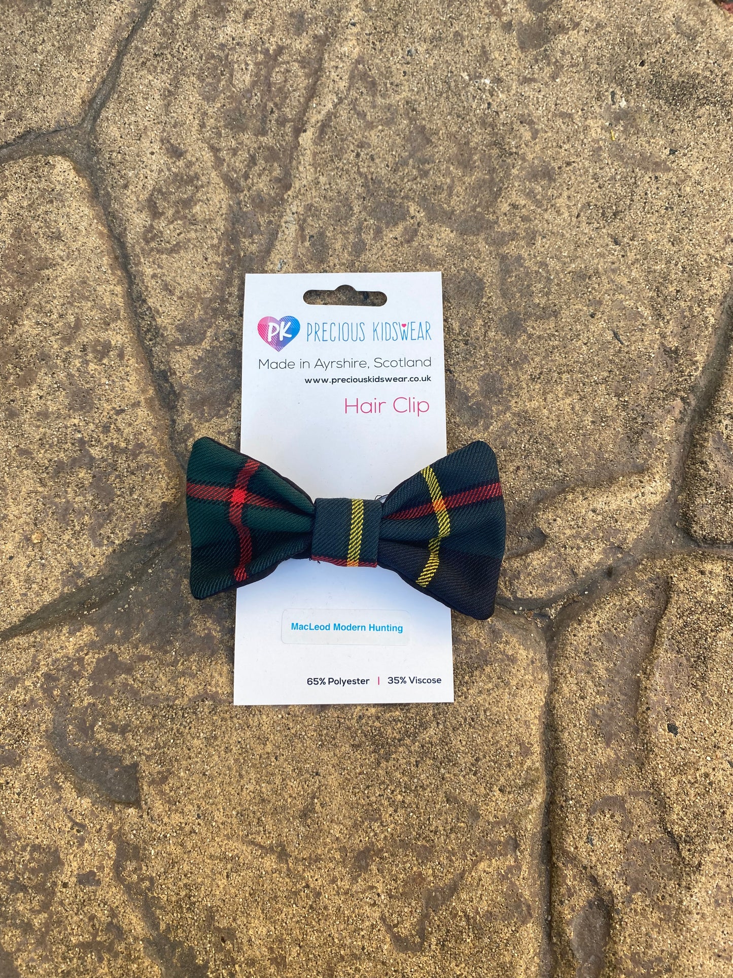 Macleod Tartan Hair Bow