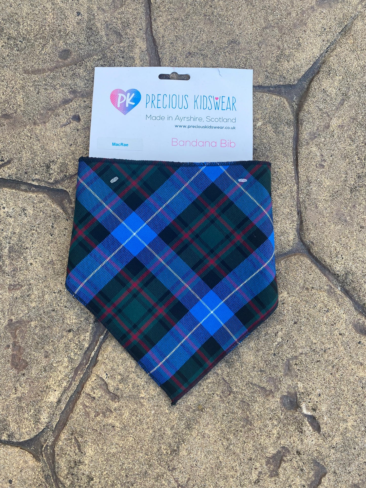 MacRae Tartan Bib