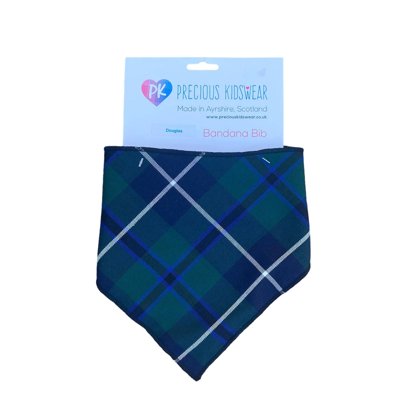 Douglas Tartan Bib