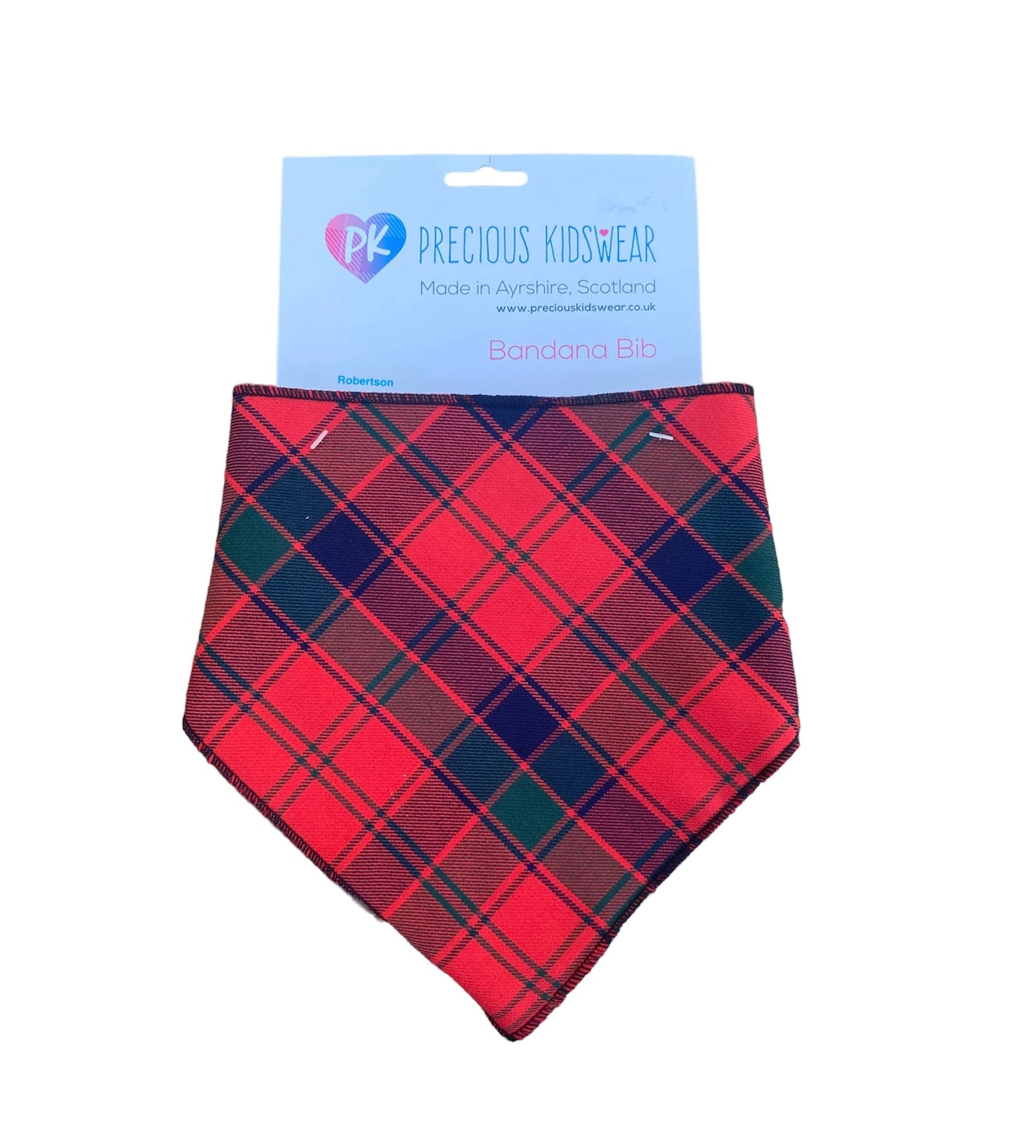 Robertson Tartan Bib
