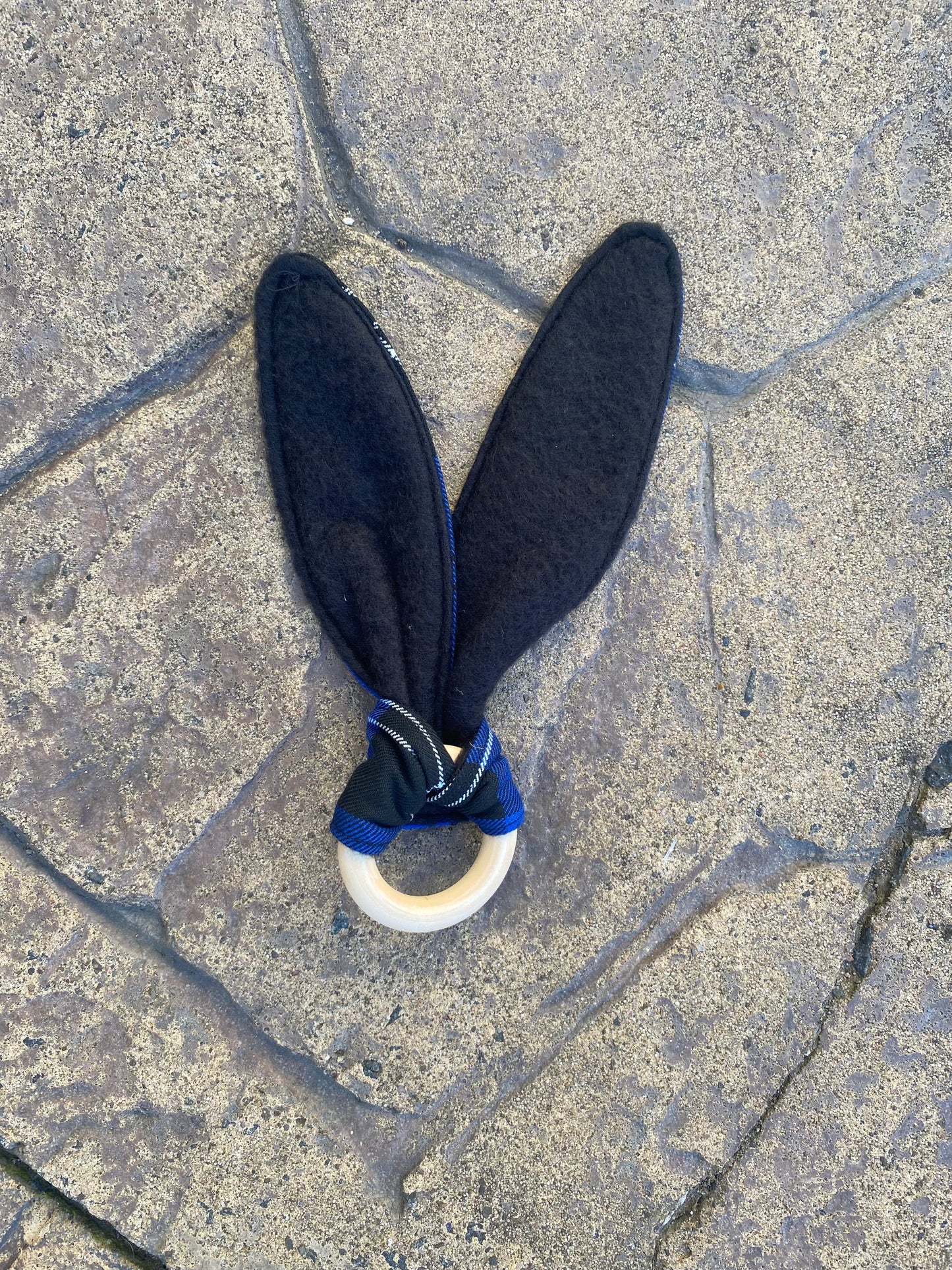 Ramsay Tartan Bunny Ear Teether