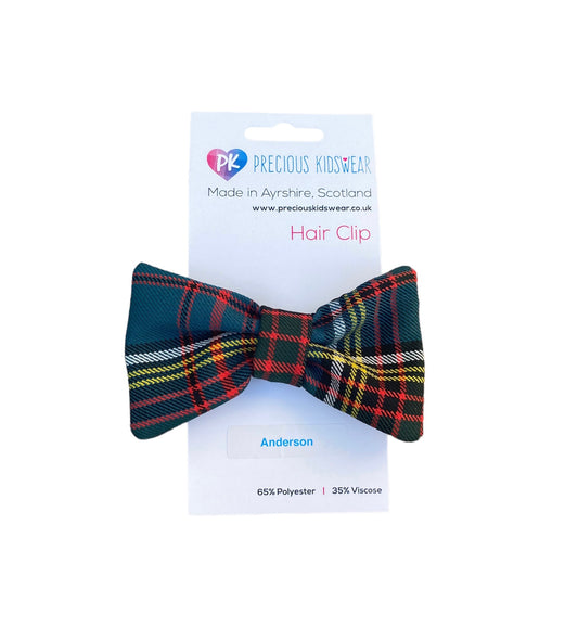 Anderson Tartan Hair Bow