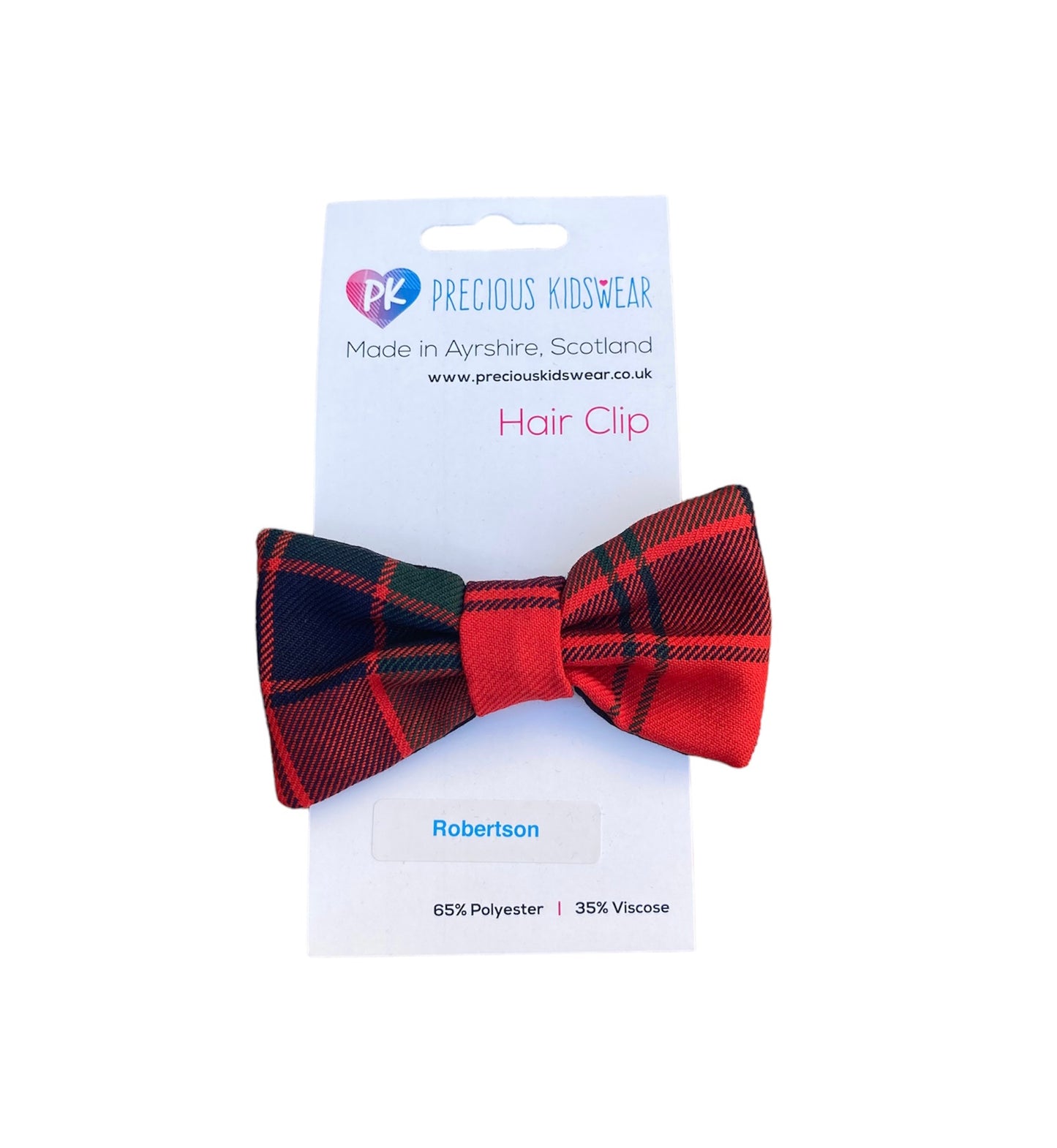 Robertson Tartan Hair Bow