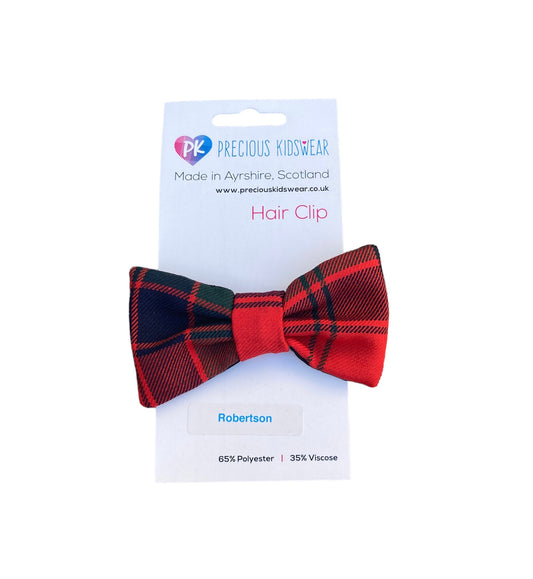 Robertson Tartan Hair Bow