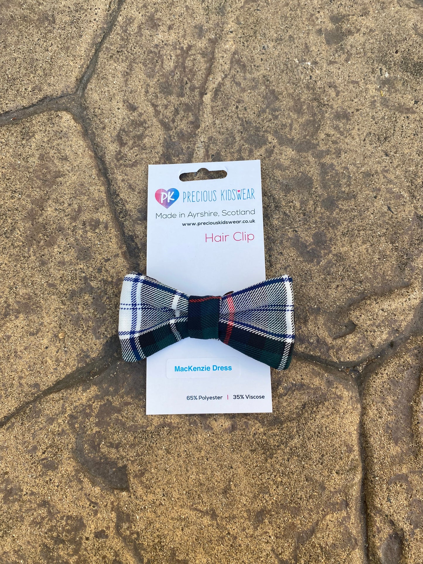 MacKenzie Dress Tartan Hair Bow