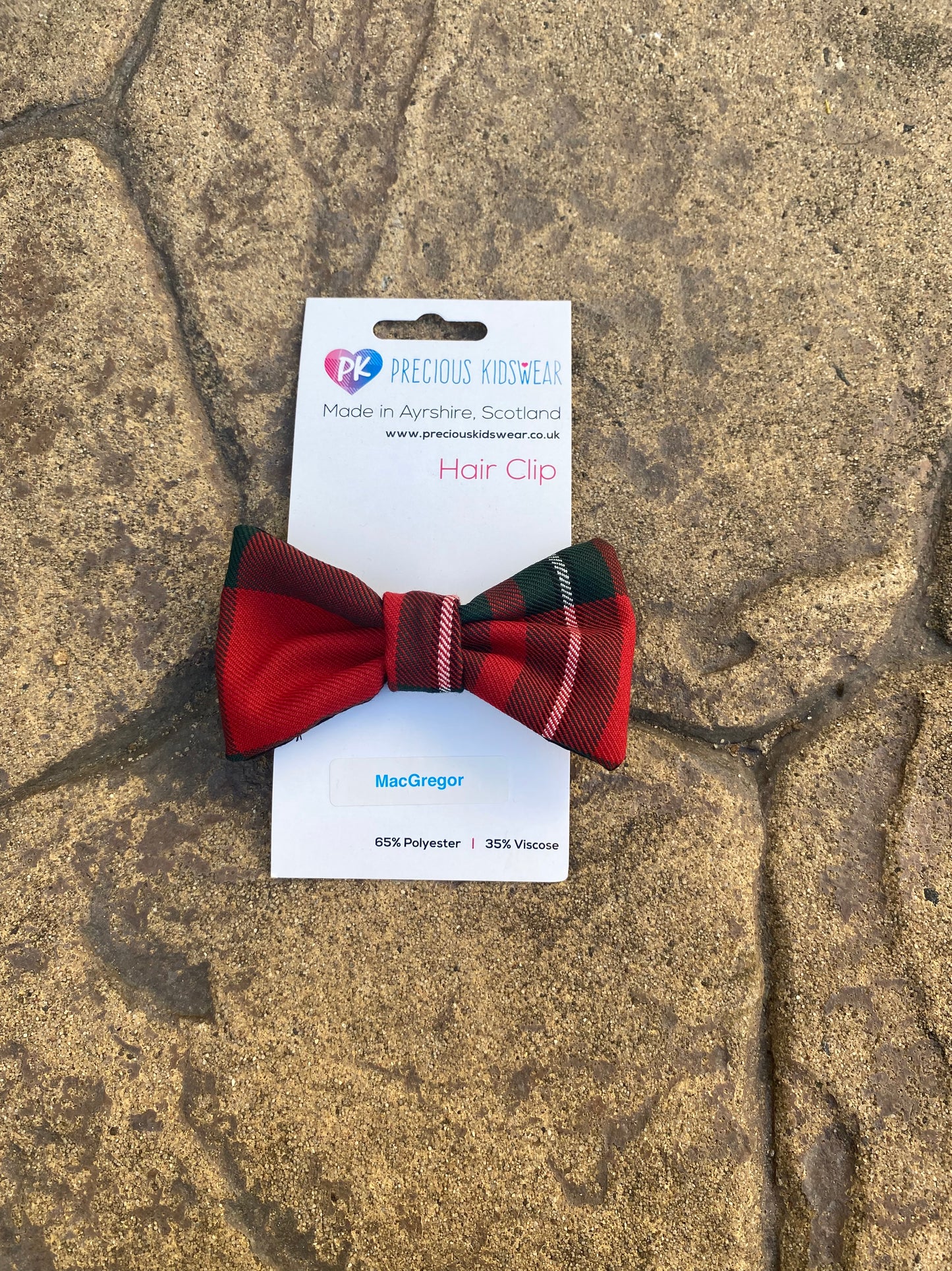 MacGregor Tartan Hair Bow