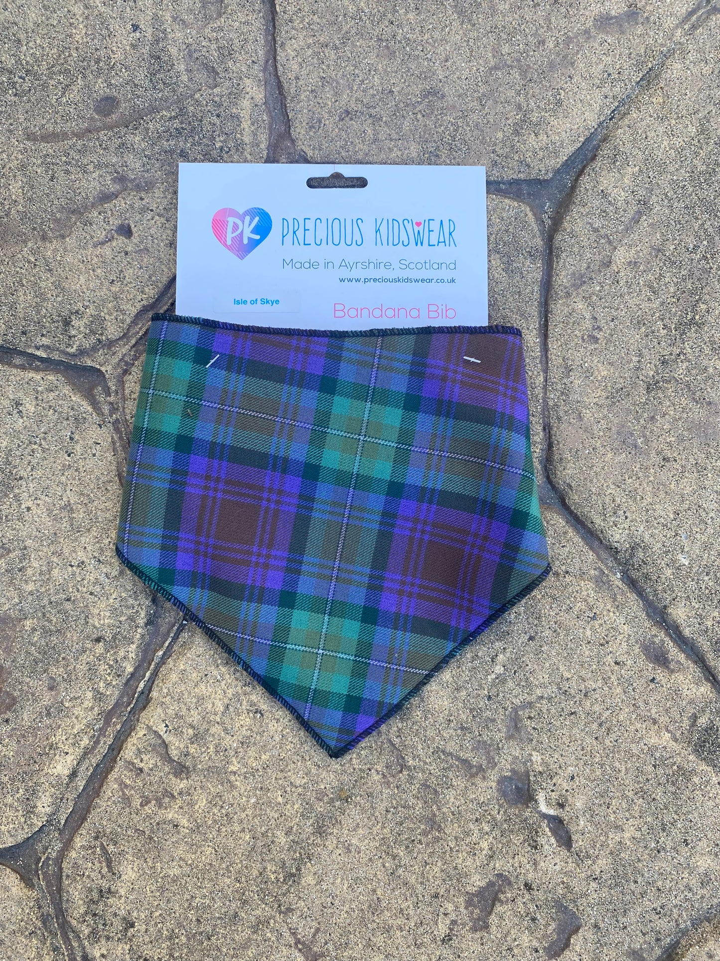 Isle of Skye Tartan Bib
