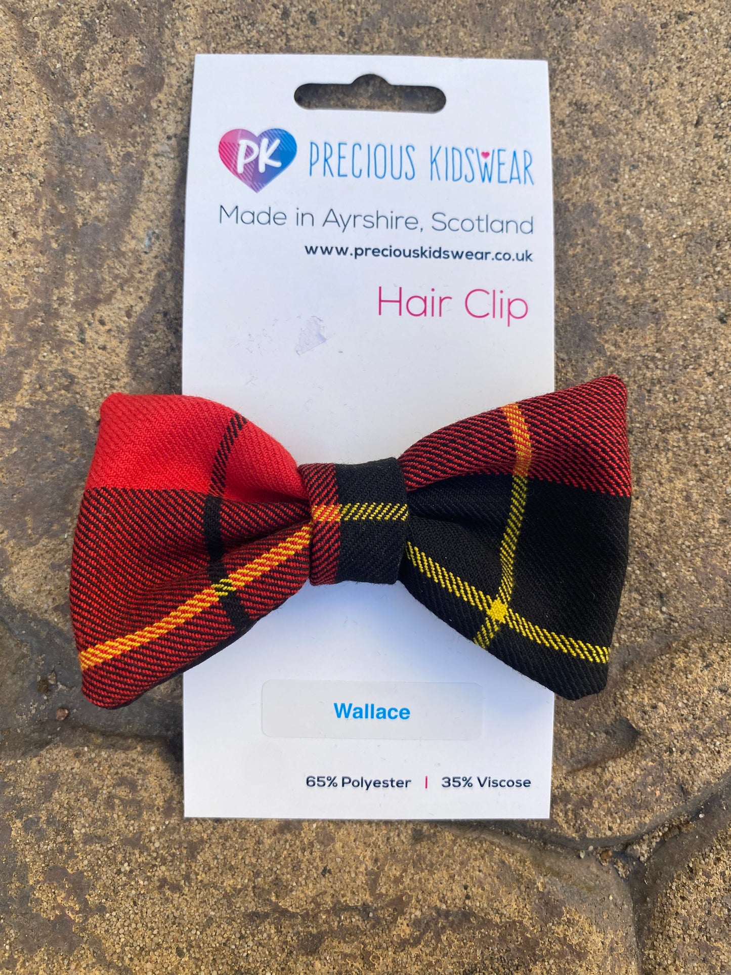 Wallace Tartan Hair Bow