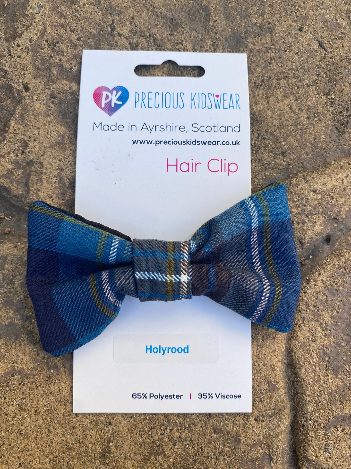 Holyrood Tartan Hair Bow