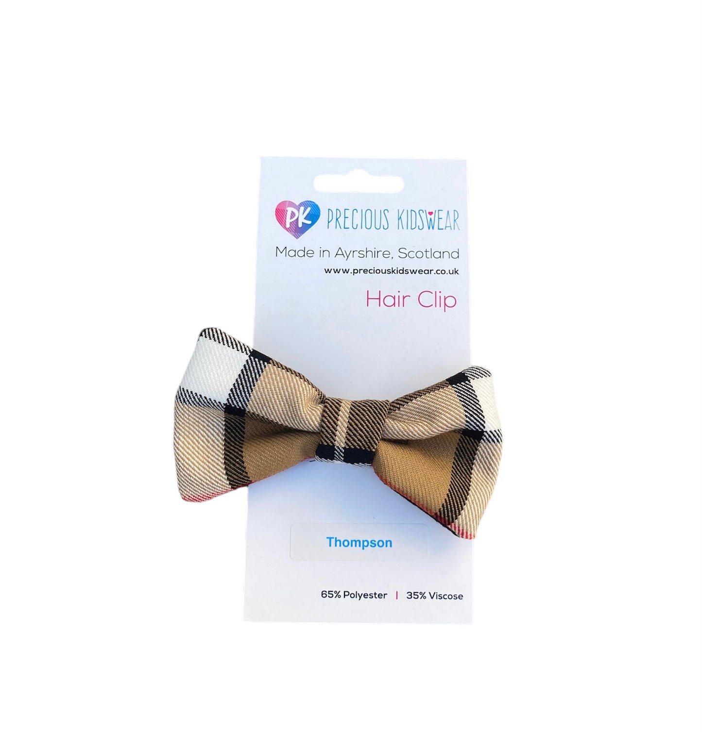 Thomson Tartan Hair Bow