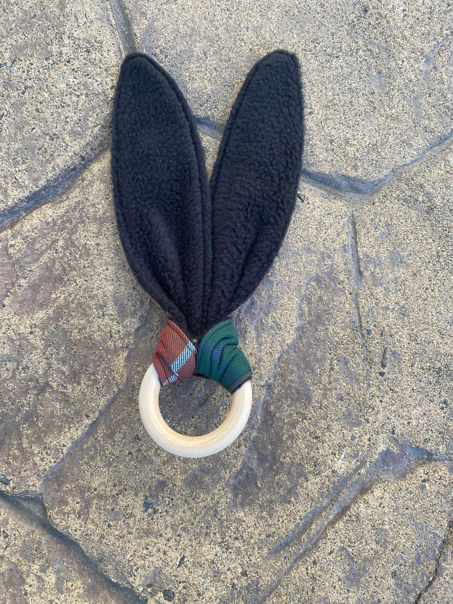 Buchanan Ancient Tartan Bunny Ear Teether