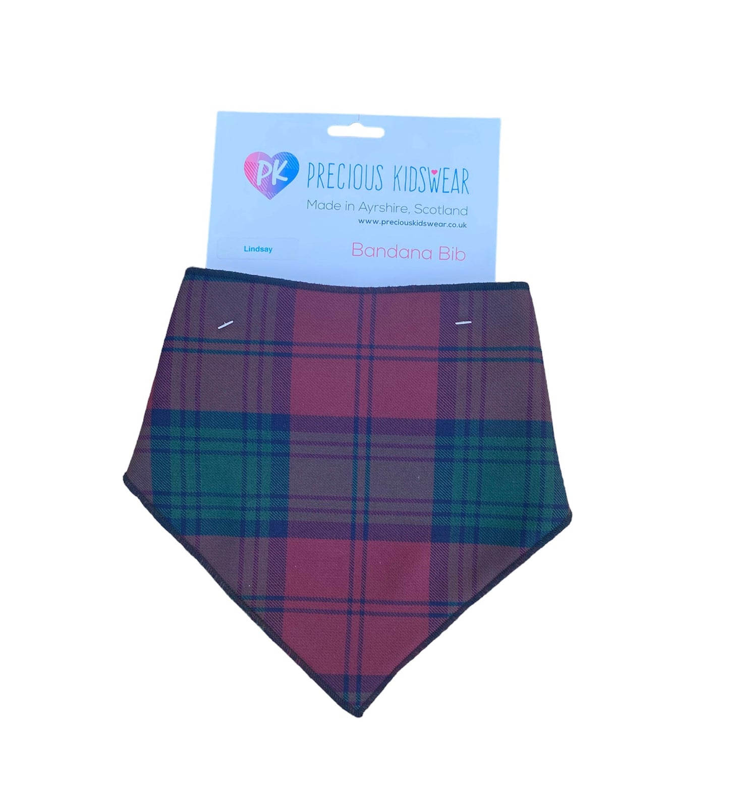 Lindsay Tartan Bib