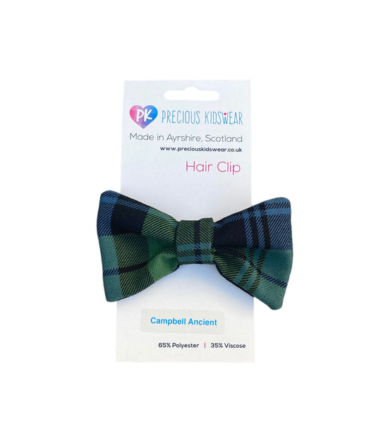Campbell Ancient Tartan Hair Bow