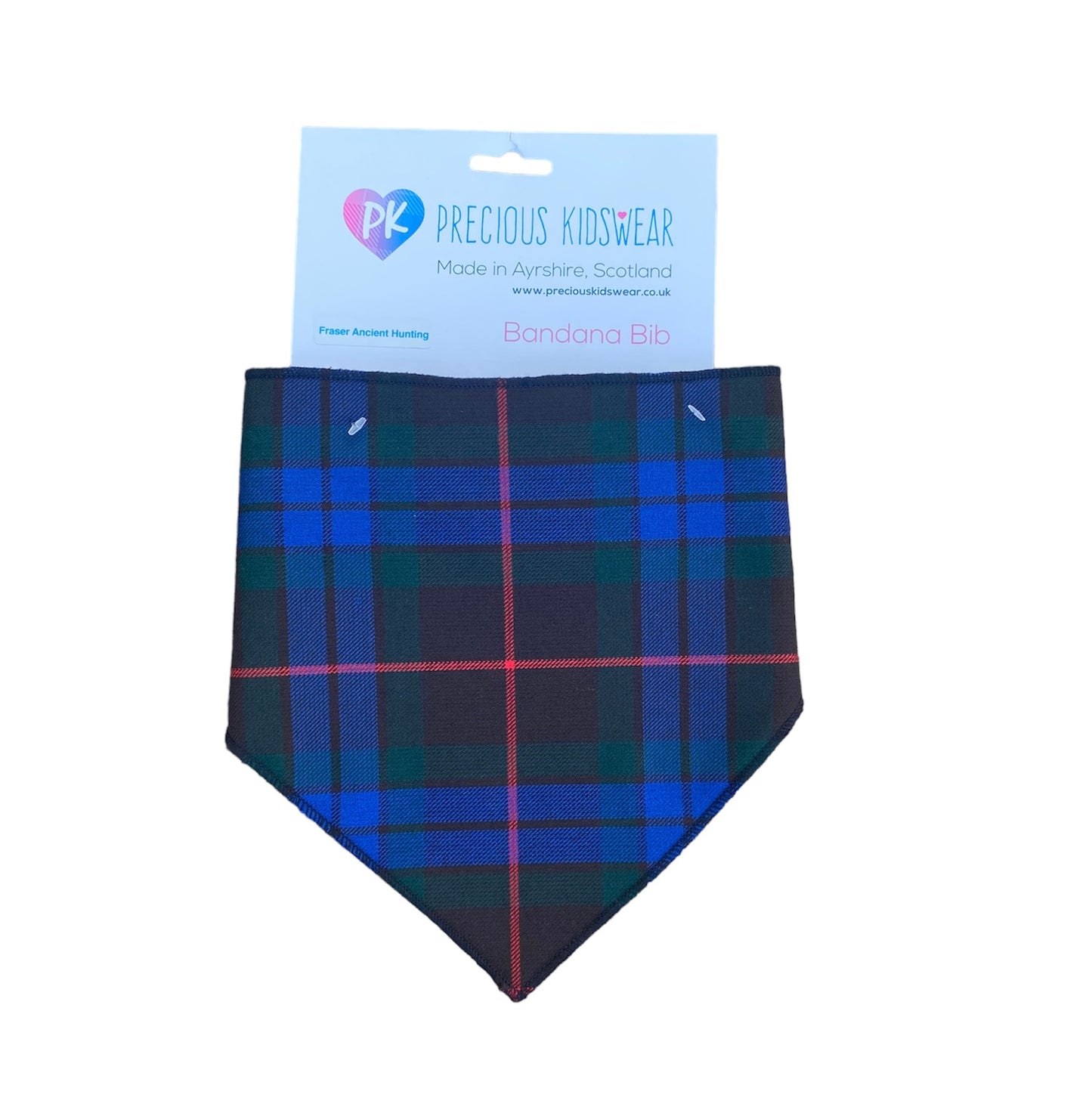 Fraser Ancient Hunting Tartan Bib