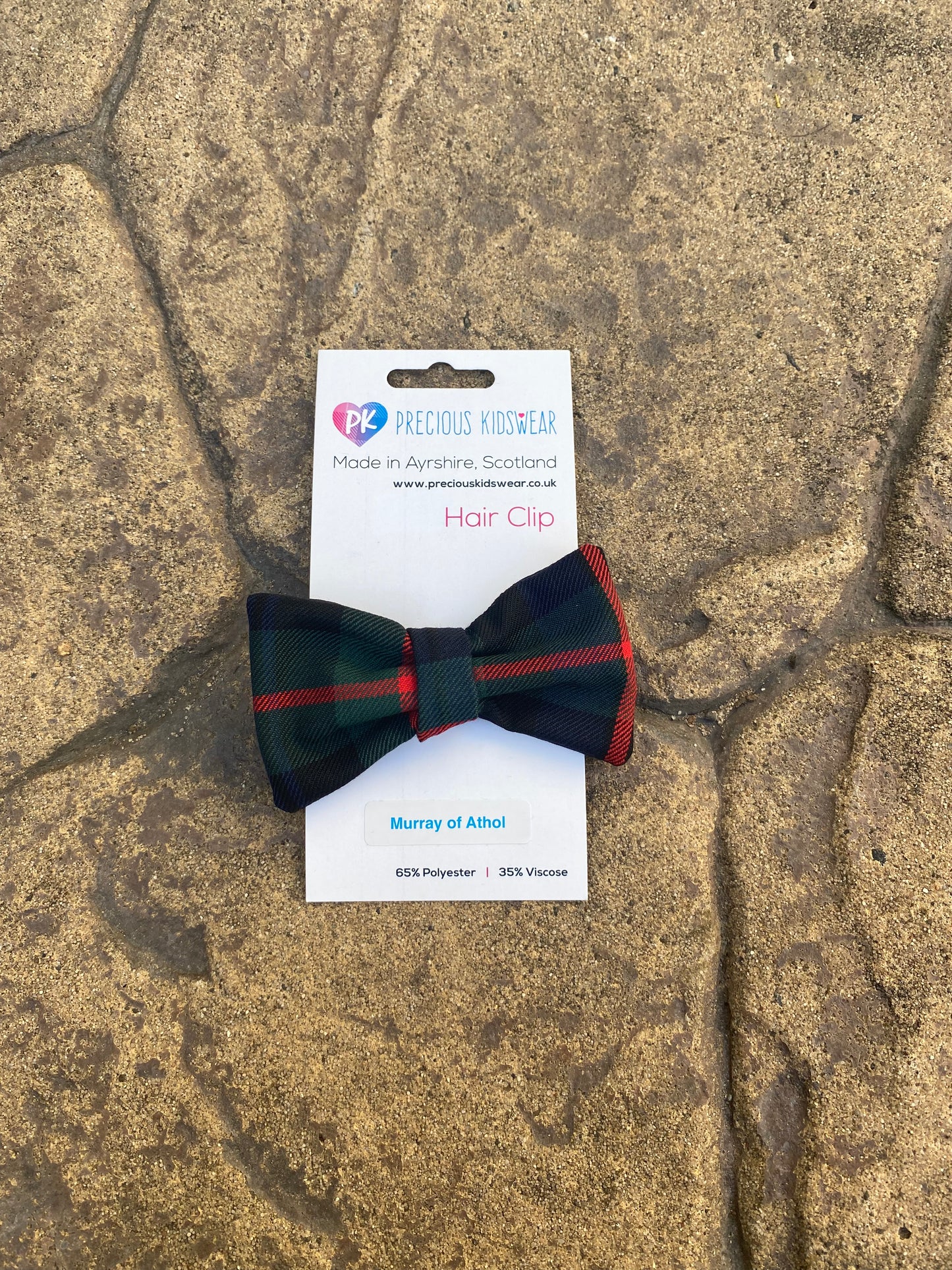 Murray of Athol Tartan Hair Bow