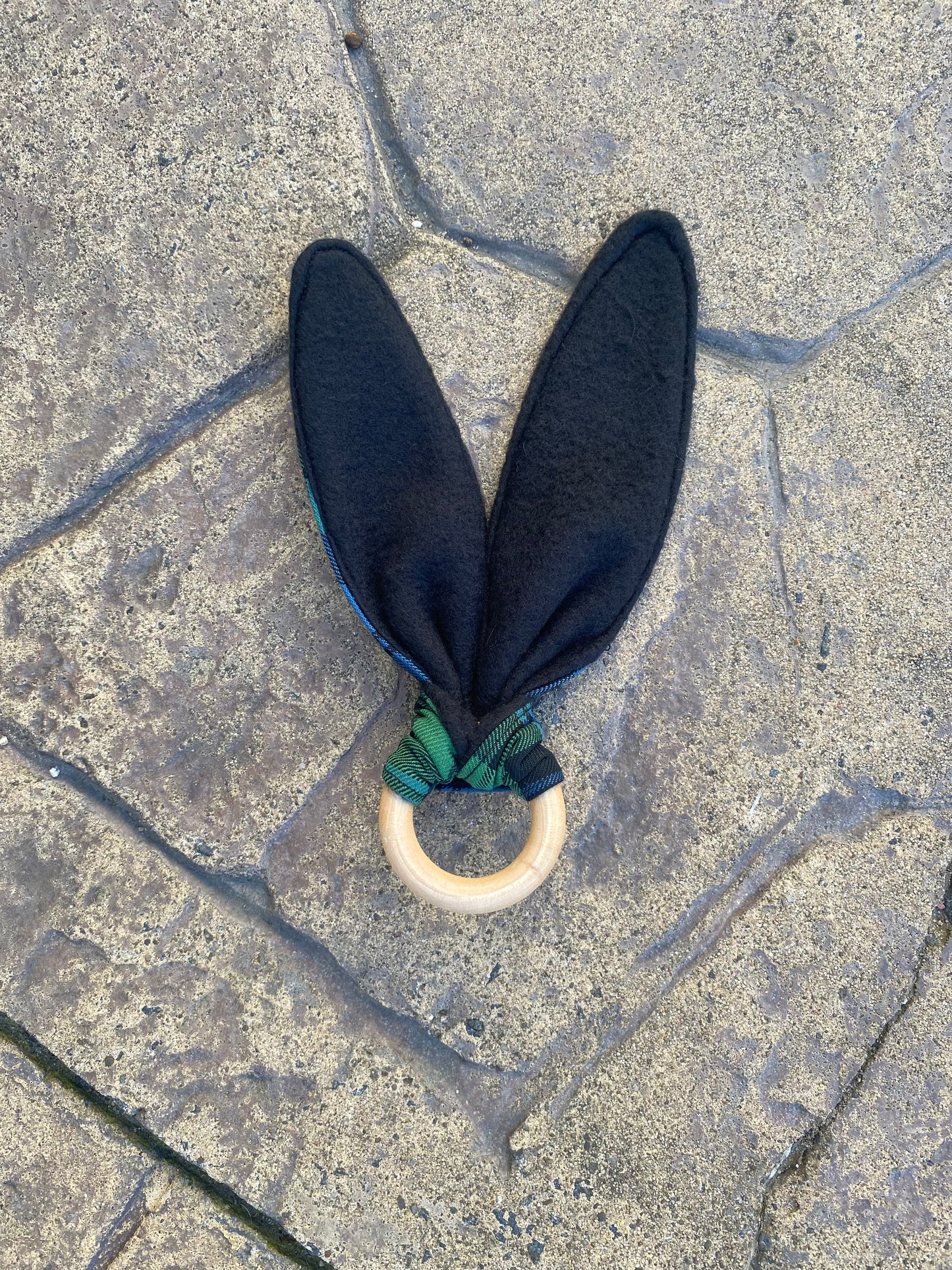 Campbell Tartan Bunny Ear Teether
