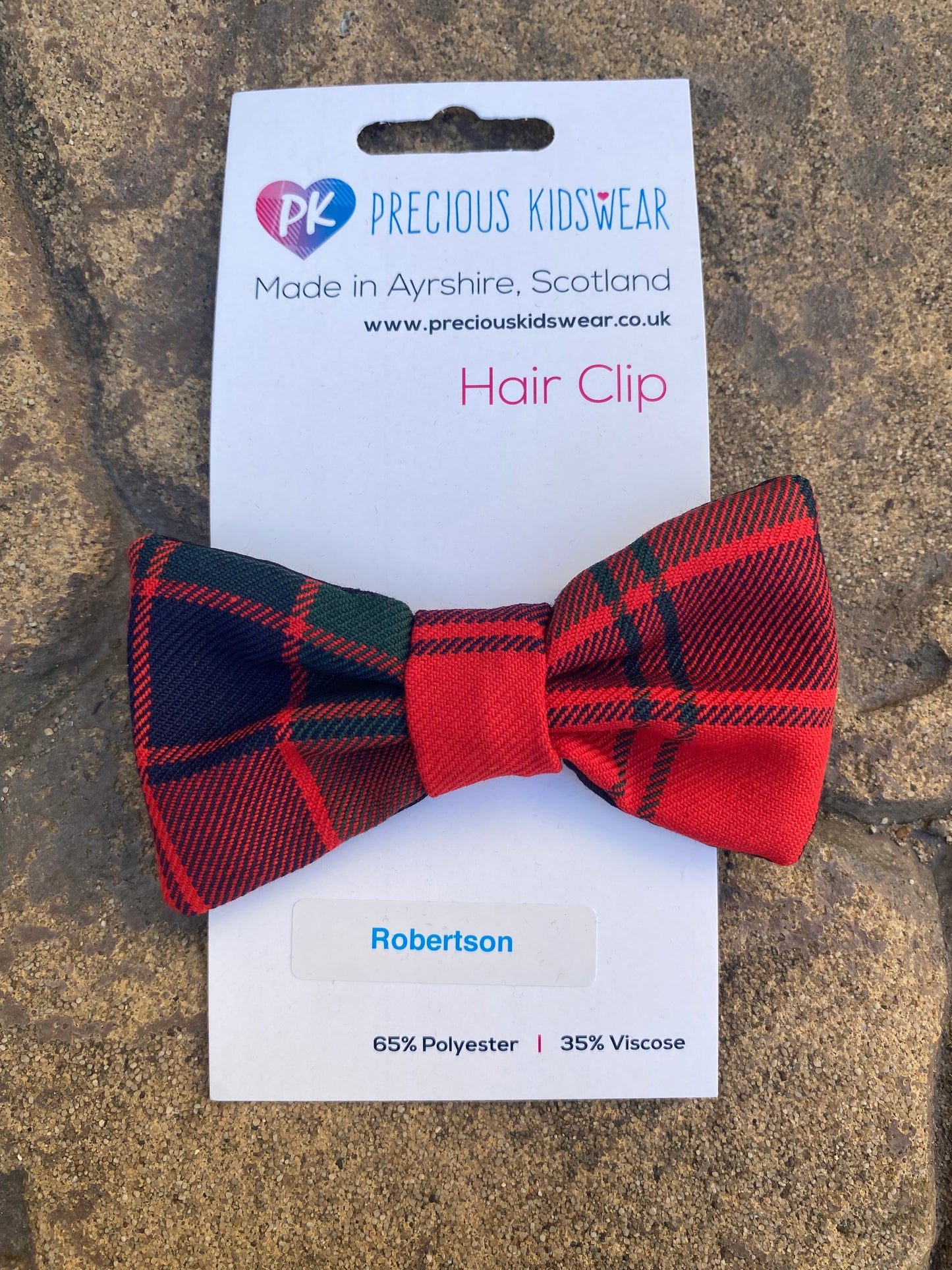 Robertson Tartan Hair Bow