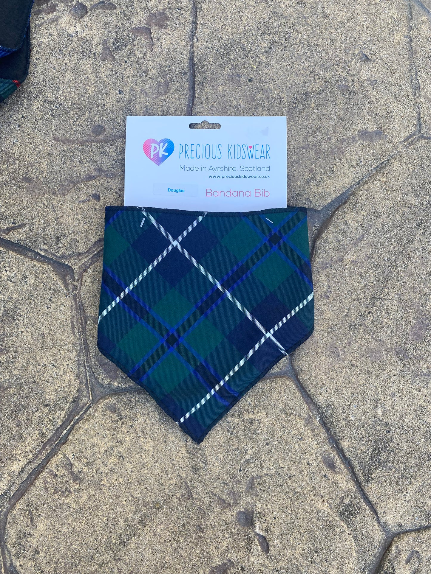 Douglas Tartan Bib