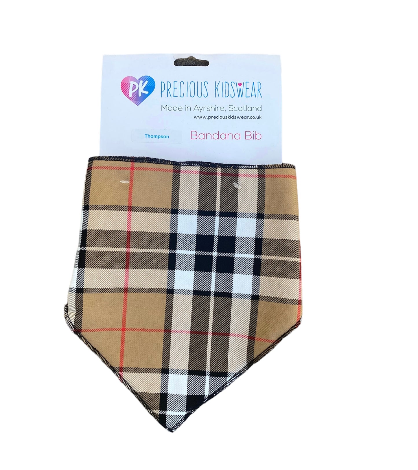 Thomson Tartan Bib