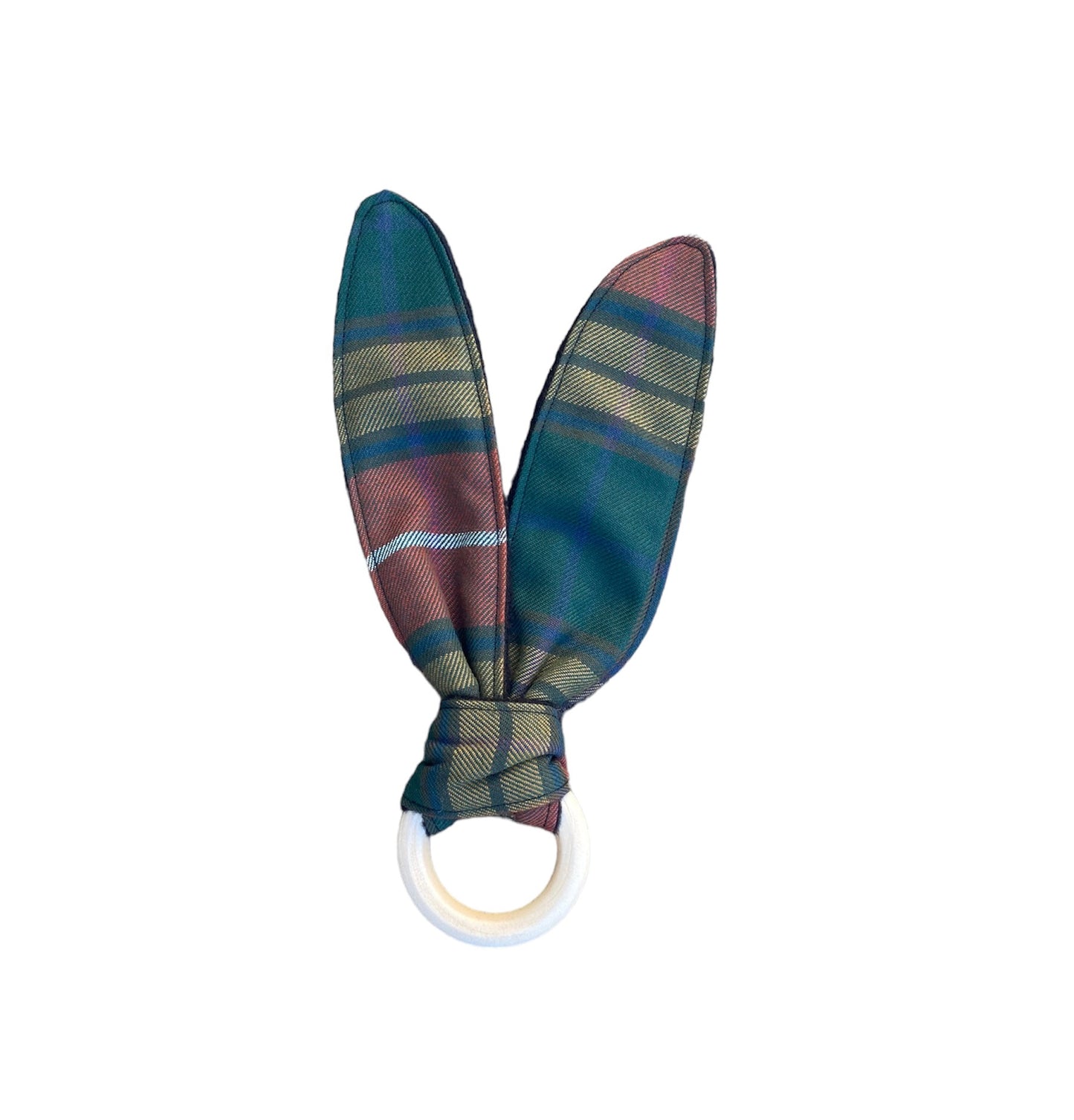 Buchanan Ancient Tartan Bunny Ear Teether