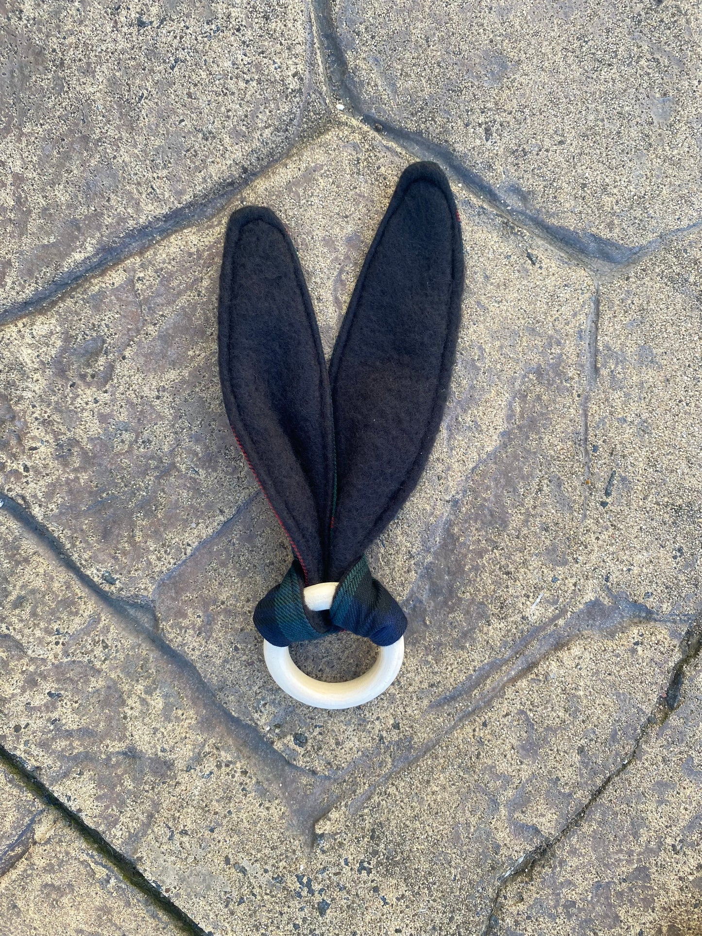 Murray of Athol Tartan Bunny Ear Teether