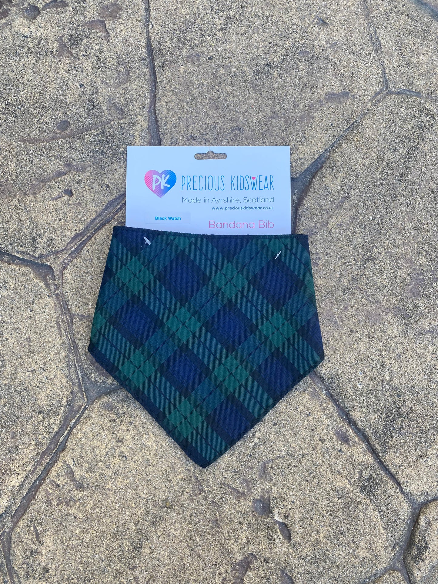 Black Watch Tartan Bib