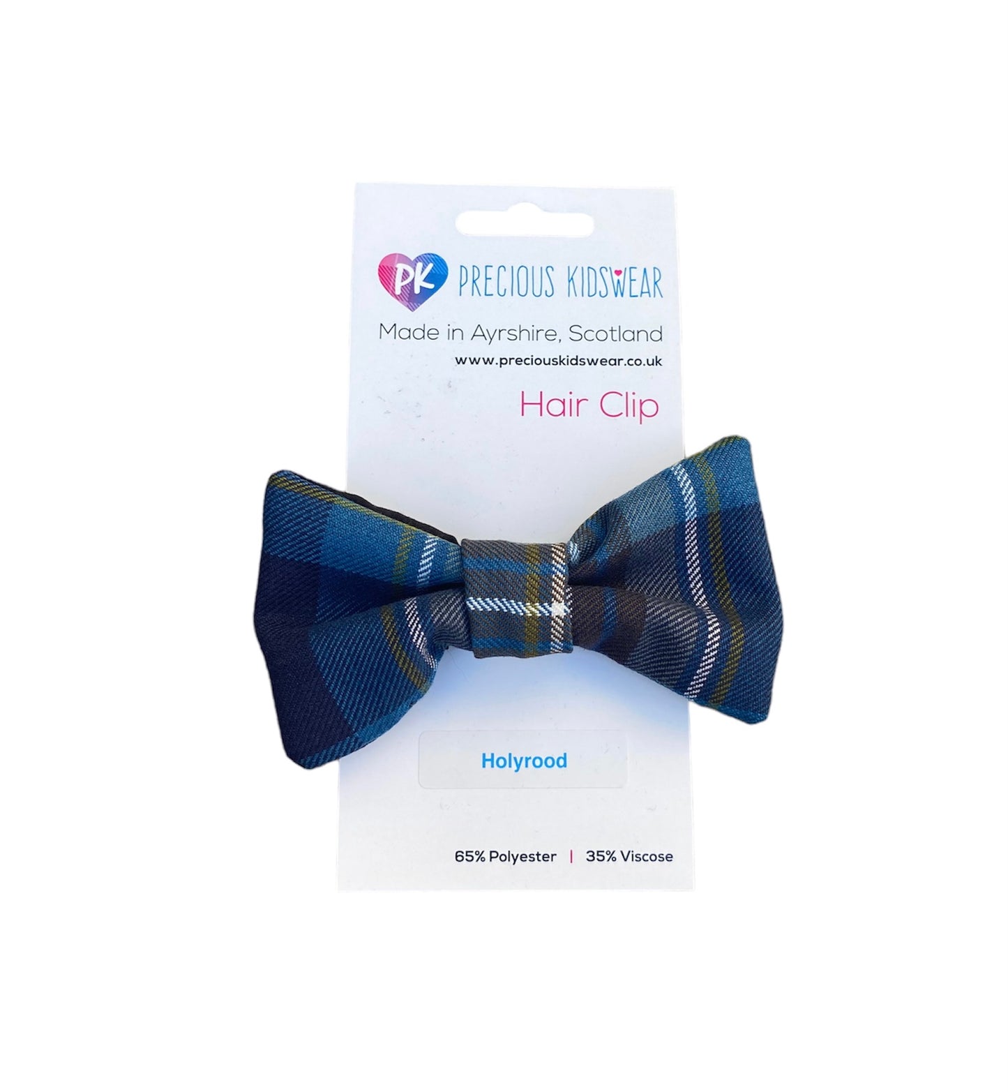 Holyrood Tartan Hair Bow