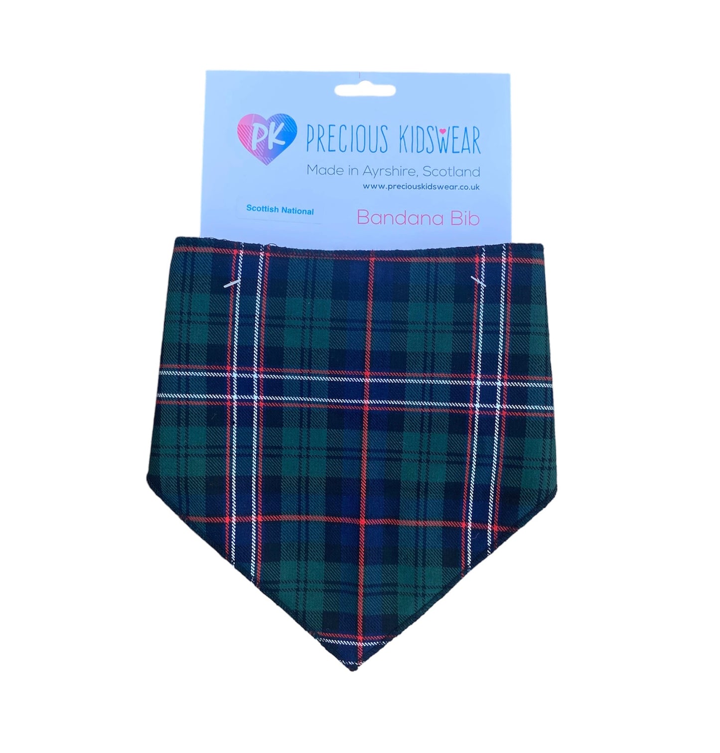 Scottish National Tartan Bib