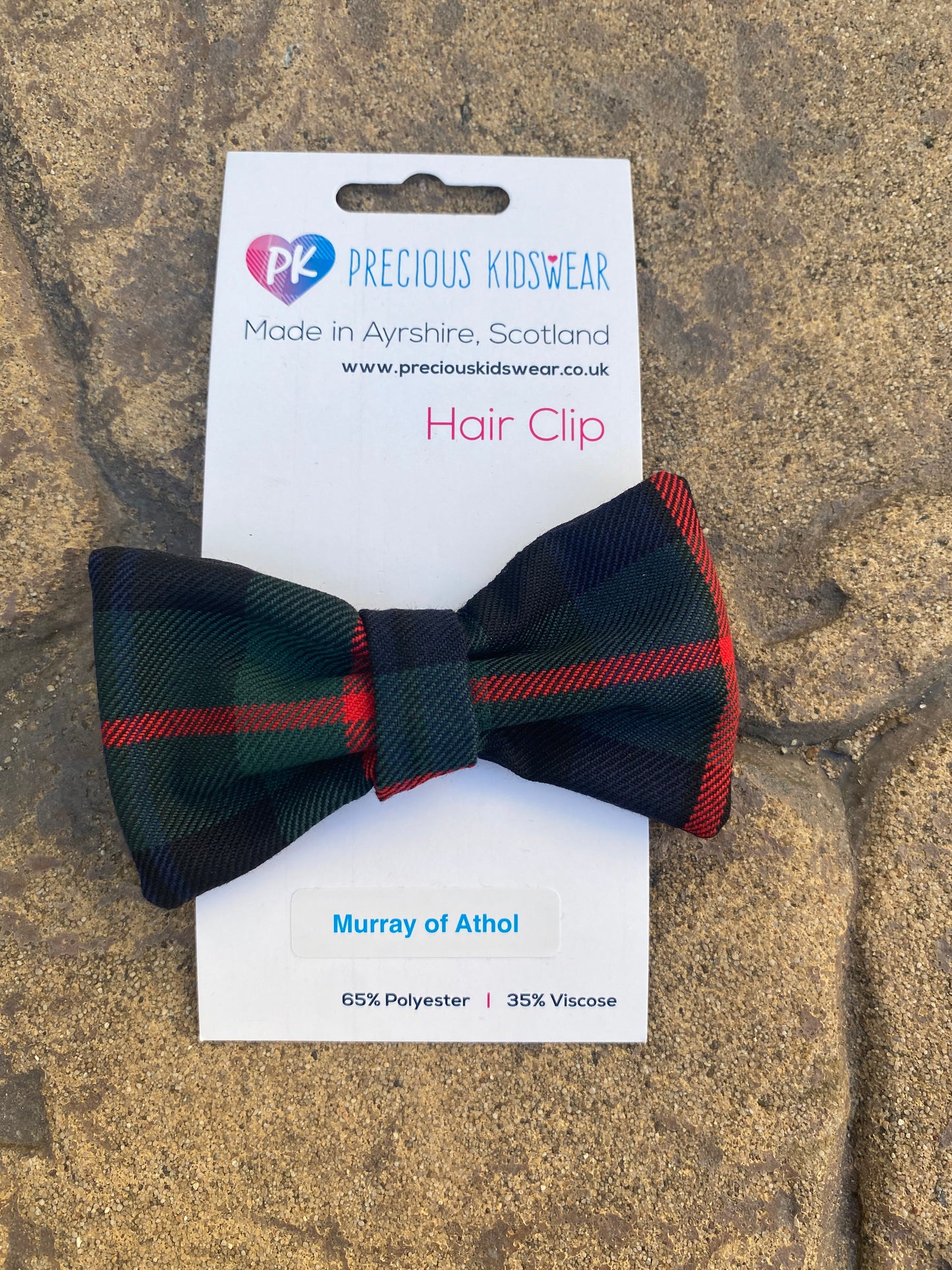 Murray of Athol Tartan Hair Bow