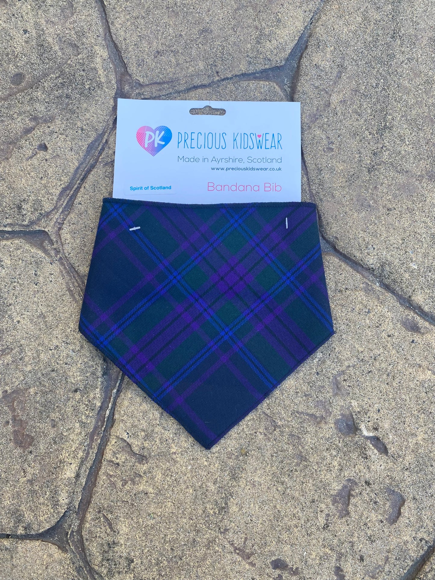 Spirit of Scotland Tartan Bib