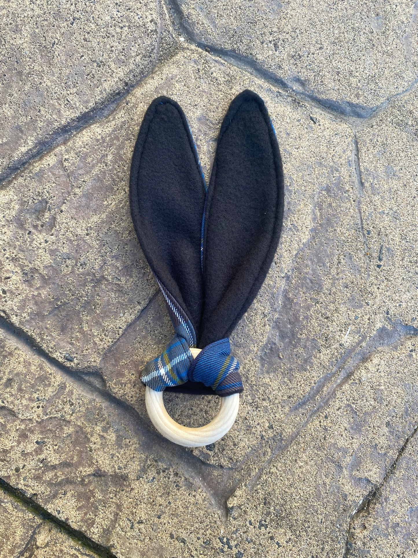 Holyrood Tartan Bunny Ear Teether
