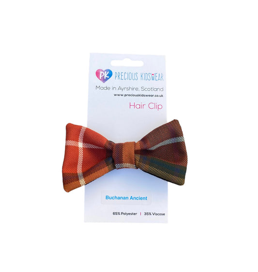 Buchanan Ancient Tartan Hair Bow