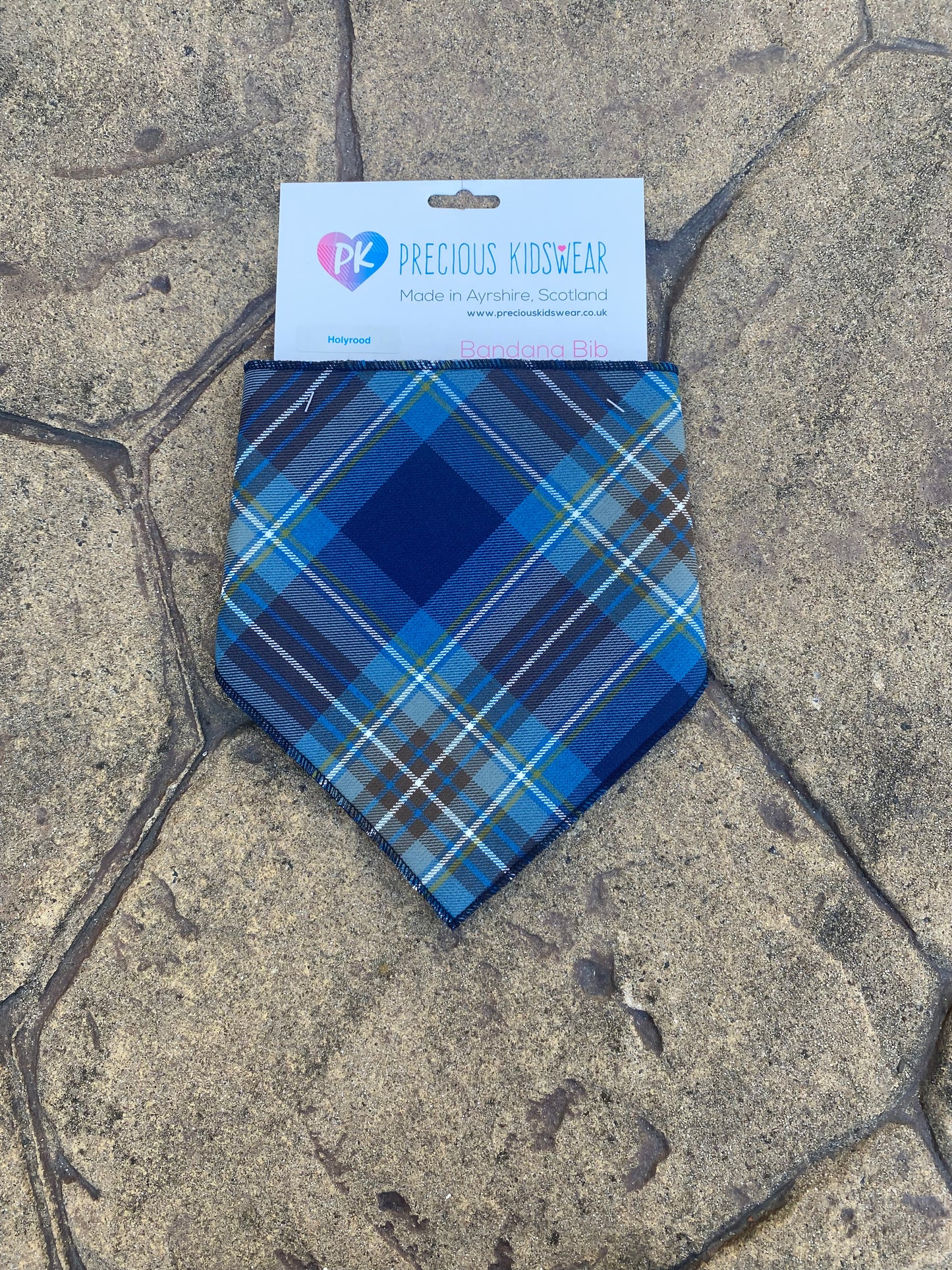 Holyrood Tartan Bib