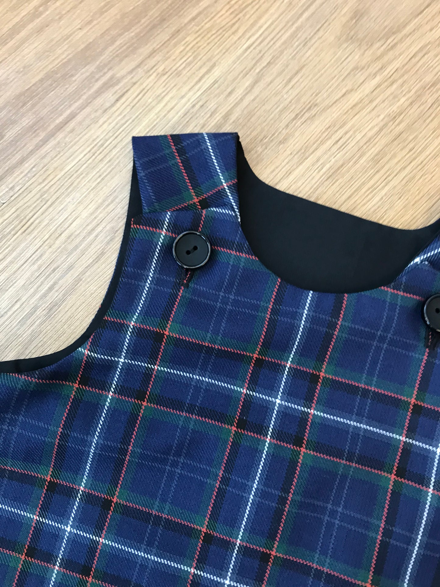 Isle of Arran Tartan, Pinafore and Hair Bow Set